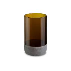 I Was a Bottle braun und Milchglas cl 35.5