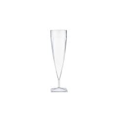 Disposable polystyrene champagne flute cl 12