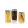 Lata de refresco vidrio 100% Chef en rpet cl 25