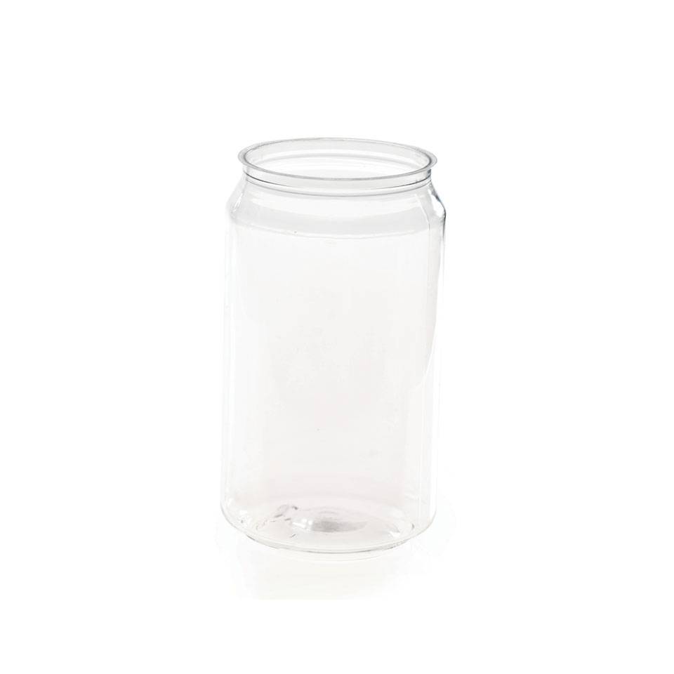 Lata de refresco vidrio 100% Chef en rpet cl 33