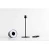 Abat-jour LED rechargeable One Light Stem noir