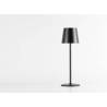 Lampada a led paralume One Light Stem ricaricabile nero