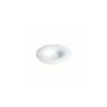 Platillo redondo de porcelana blanca Fly cm 15,5