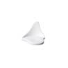 Plato aperitivo Gochi Puppy bio de porcelana blanca mate 10x9,5x7 cm