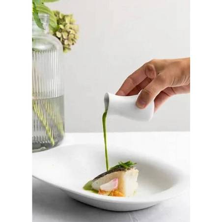 Porcelaine blanche mate Super Mini Jar Jelly cl 5