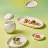 Rex Eggs S egg cup lid in matt white porcelain 7.5x7x3 cm