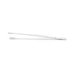 Muelle de cocinero con puntas redondeadas de acero inoxidable 30 cm