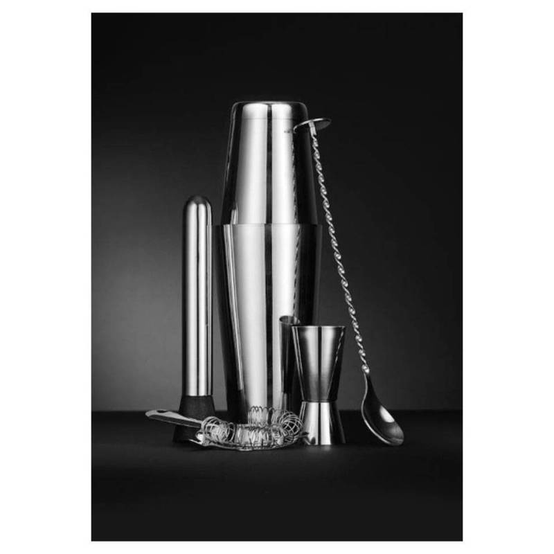 5 Piece Barman Set Bar Up Barkit In Tube