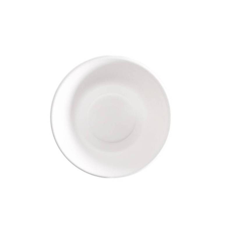 Plato de fondo desechable de bagazo cm 19