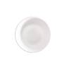 Plato de fondo desechable de bagazo cm 19