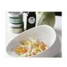 Organic Jomon L cup in matt white porcelain and glaze cm 18x14x9