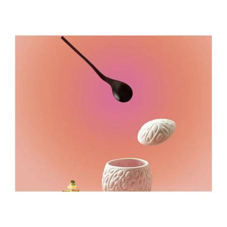 Bicchiere uovo Rex Eggs S in porcellana bianca matt cl 30