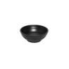 Gobelet rond en mélamine noire 15x5,5 cm