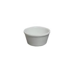 White melamine ramekin mold cm 8