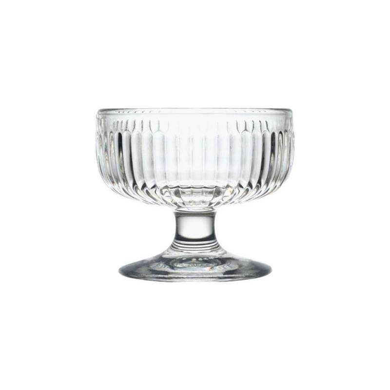 Tahiti Eiscreme und Fruchtsalat Becher aus Glas cl 23