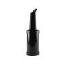 Store 'n' pour flux continu polyéthylène noir lt 1