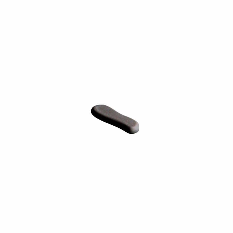 Cubertero de porcelana Jelly black beltz 6,5x2,5 cm