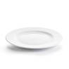 Plato llano de porcelana blanca Kahla 26,3 cm