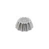 Blumenform aus Aluminium mit Girlanden für eine Portion 8 cm