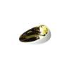 Organic Jomon Mini Gold white and gold porcelain cup 10x8x5 cm