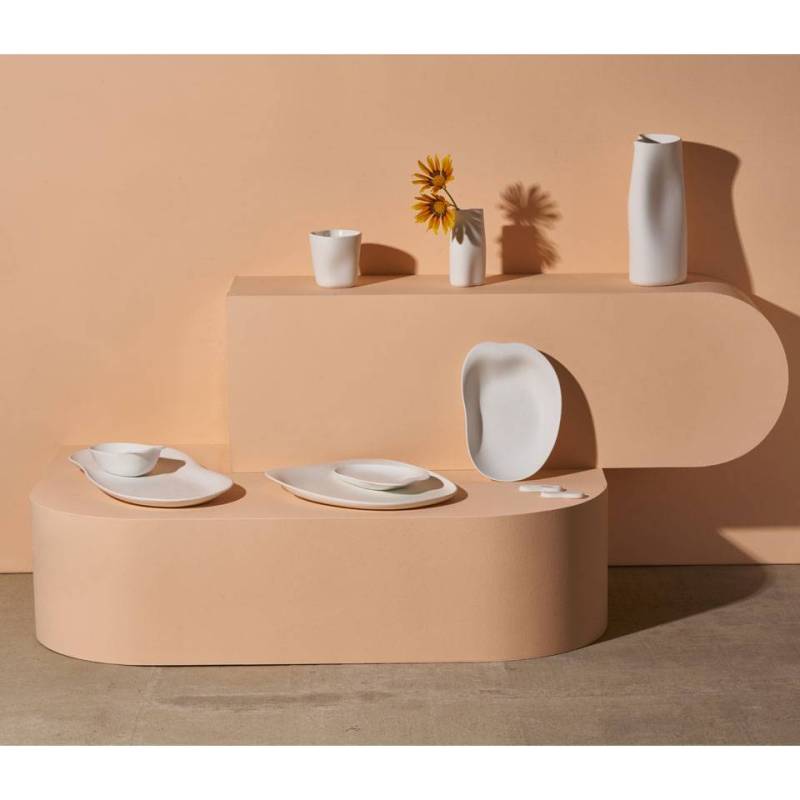 Porcelaine blanche Super Mini Jar Jelly cl 15