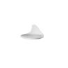 Gochi Baby matt white porcelain round appetizer saucer cm 8.5x4