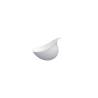 Organic La Tableta de porcelana blanca mate 12x10x8,7 cm