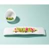 Organic The Tablet cup in matt white porcelain 12x10x8.7 cm