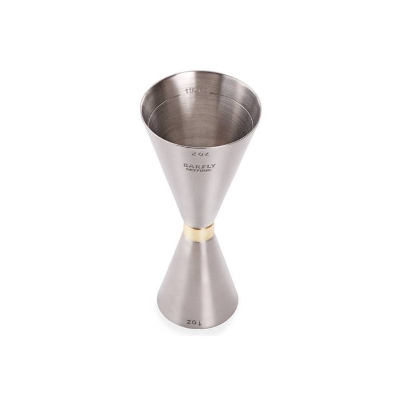 Jigger en acier Slim Style inoz. 1/4-1/2-3/4-1/2-2