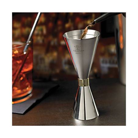 Jigger de acero Slim Style inoz. 1/4-1/2-3/4-1/2-2