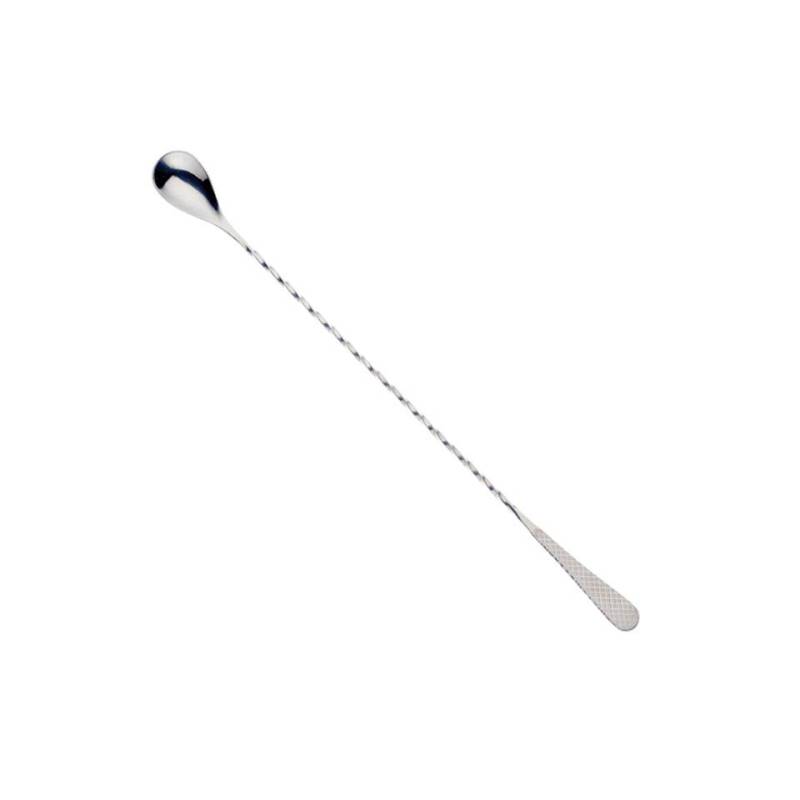 Barlöffel Japanese Style Edelstahl Diamant Gitter Dekoration cm 33,5