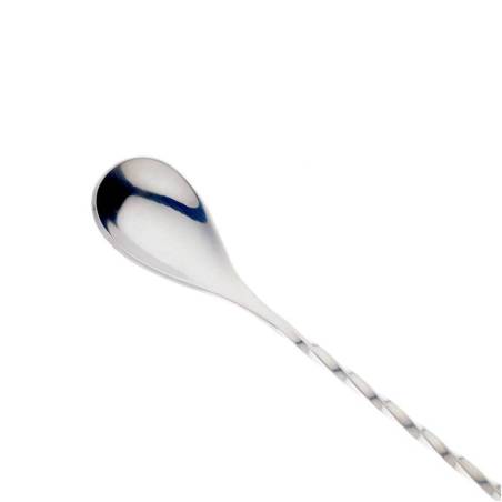 Barlöffel Japanese Style Edelstahl Diamant Gitter Dekoration cm 33,5