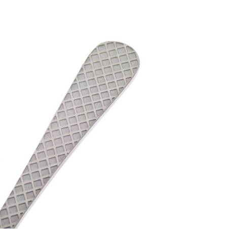 Barlöffel Japanese Style Edelstahl Diamant Gitter Dekoration cm 33,5