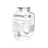 Allefors glass drink dispenser with tap lt 5