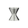 Jigger de acero inoxidable Calabrese Urban Bar en ml y oz.