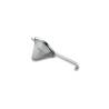 Conical stainless steel mesh strainer cm 10
