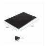 Black pvc bar versa mat cm 45x30x0.8
