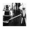 Black pvc bar versa mat cm 45x30x0.8
