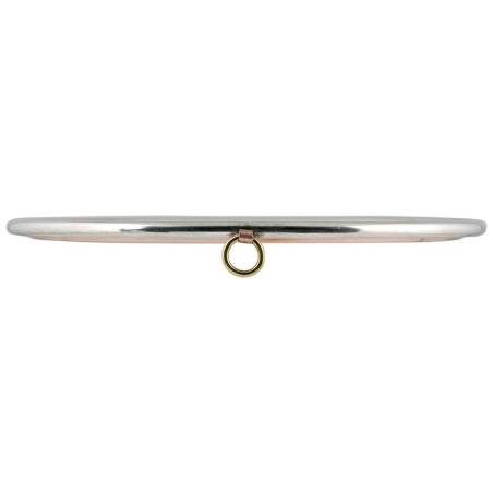 Agnelli tinned copper conical pan for farinata cm 30