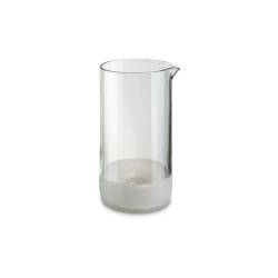 I Was a Bottle carafe in clear and frosted glass cl 45