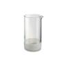 I Was a Bottle carafe en verre clair et givré cl 45