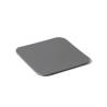 Posavasos cuadrado Star pvc laminado gris oscuro cm 10