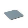 Posavasos cuadrado de pvc laminado Star azul claro cm 10