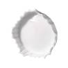 White porcelain pleated round podium riser cm 18