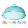 Painted metal round food cover in assorted colors cm 35