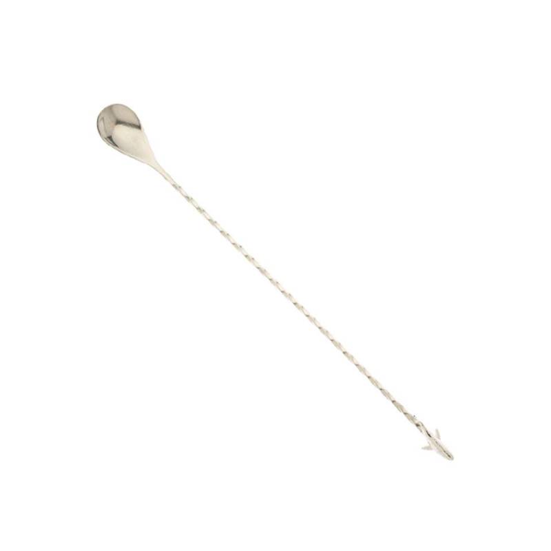 Cuchara de bar de acero inoxidable con tiburón cm 33