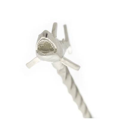 Shark stainless steel bar spoon with shark cm 33