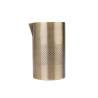 Mixtopf Double Walled in Edelstahl Dekoration Diamantgitter antik gold cl 62,5