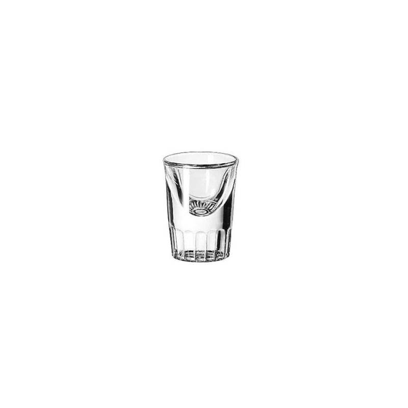 Fluted whiskey glass cl 3