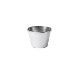 Molde ramekin de acero inoxidable 8x5,3 cm
